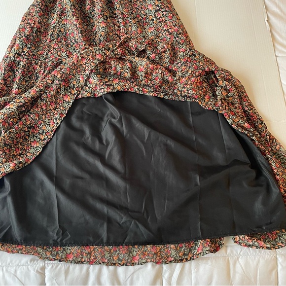 BB Dakota by Steve Madden Sleeveless Multicolor Floral Maxi Dress - Picture 10 of 14